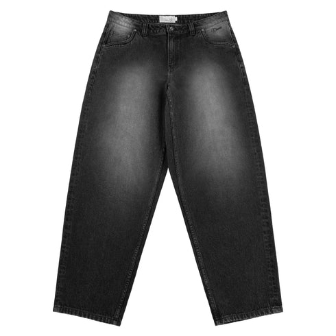 Dime - Classic Baggy Denim Pants (Sandblasted Black)*SALE
